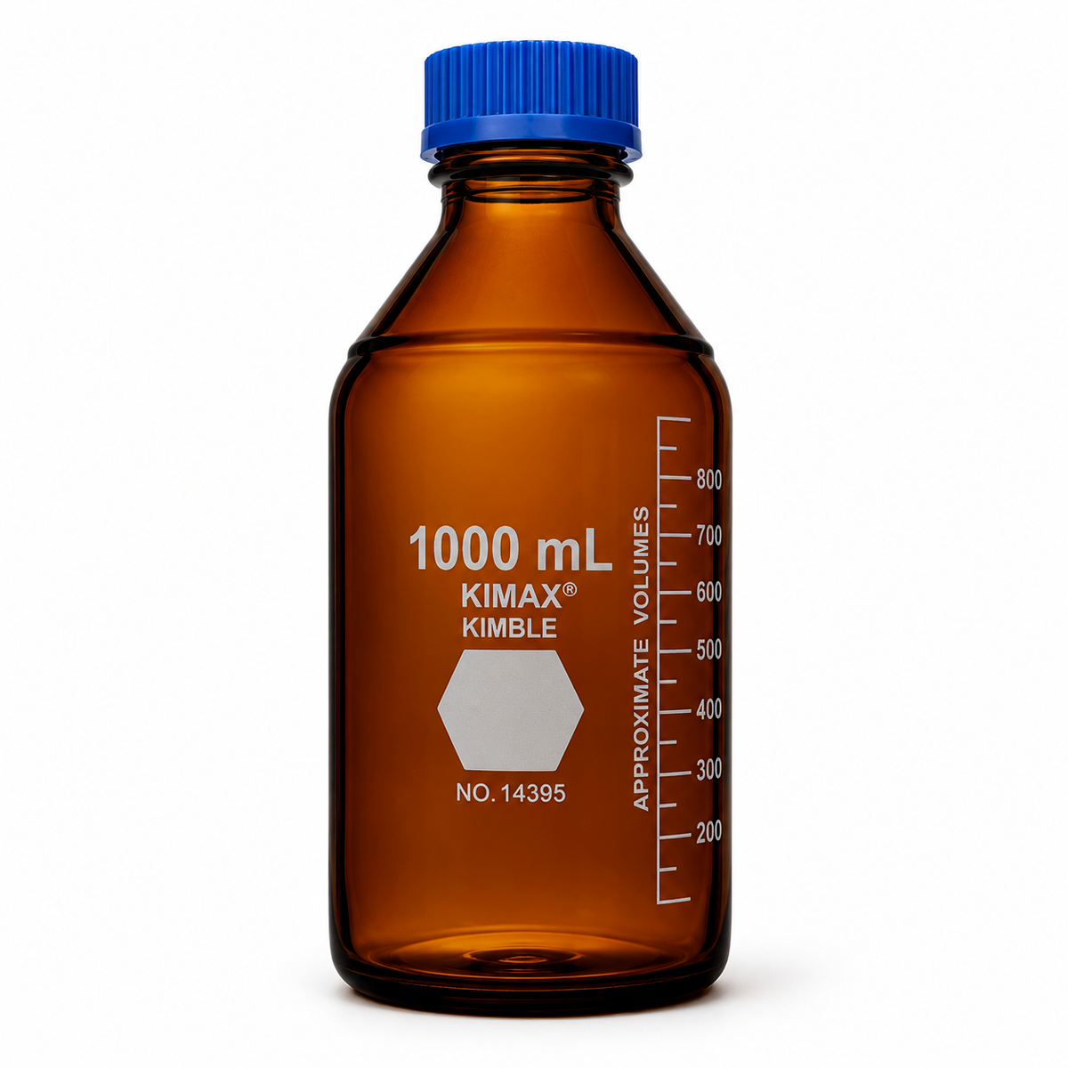 FRASCO DE LABORATORIO CON TAPA GL 45 KIMAX 14395/14399 PARA CULTIVO