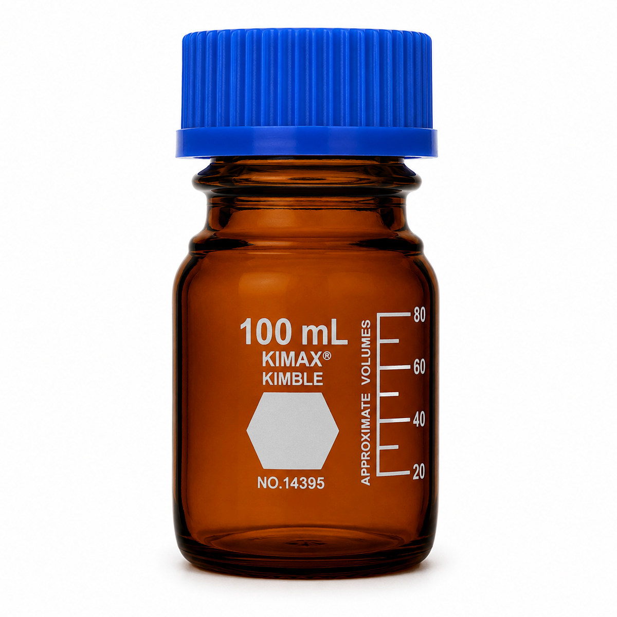 FRASCO DE LABORATORIO CON TAPA GL 45 KIMAX 14395/14399 PARA CULTIVO