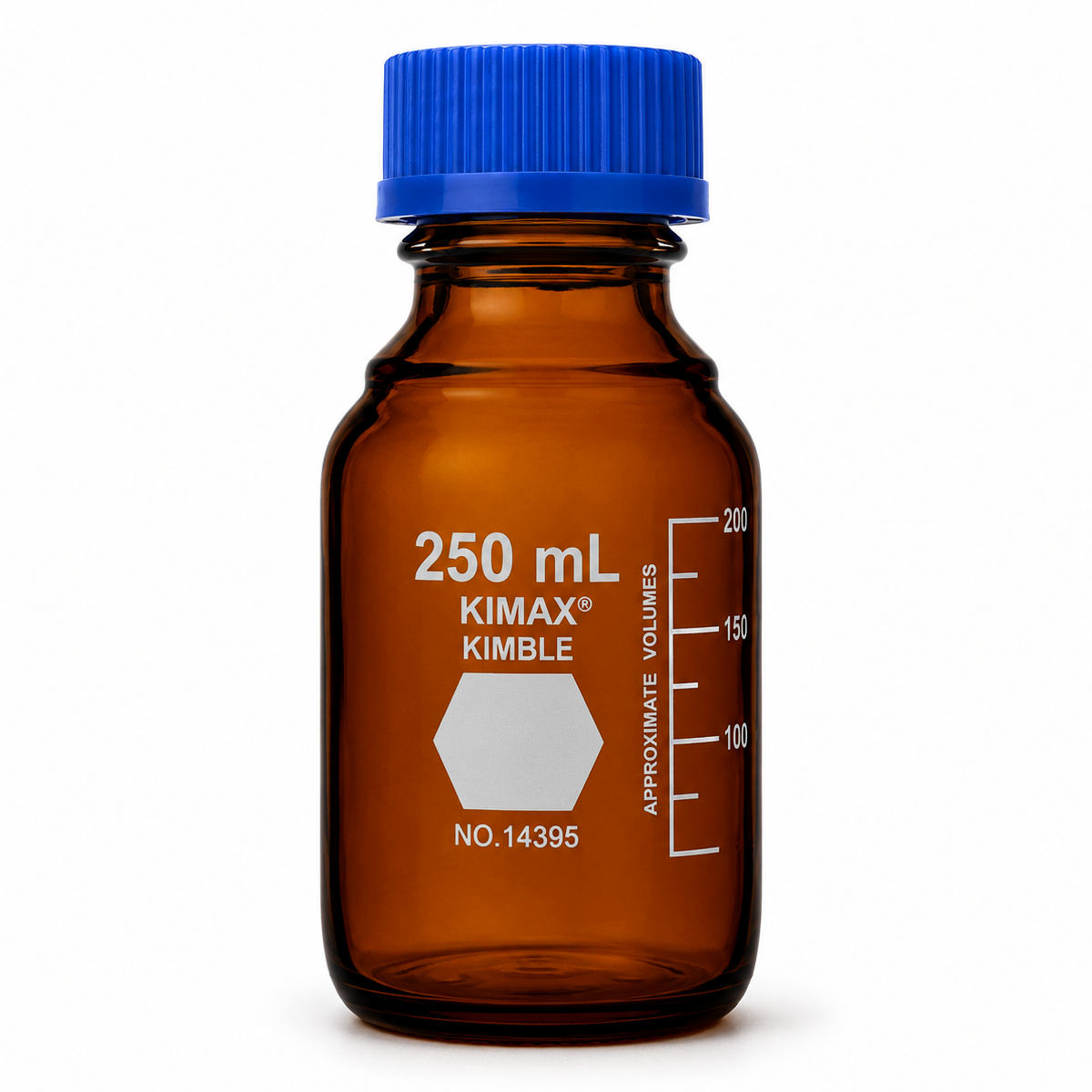 FRASCO DE LABORATORIO CON TAPA GL 45 KIMAX 14395/14399 PARA CULTIVO
