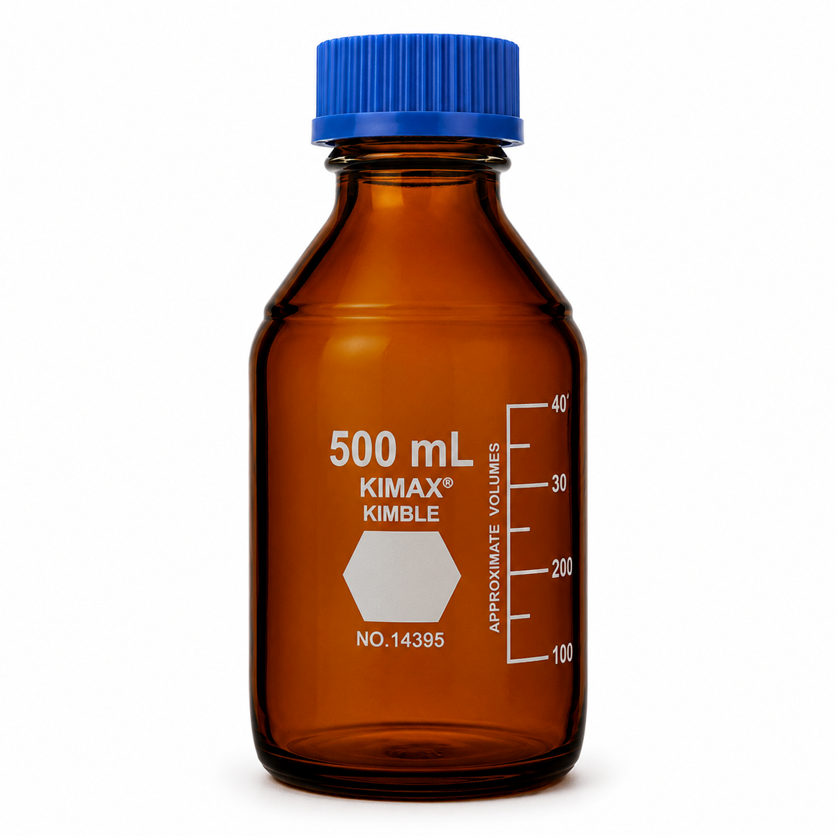 FRASCO DE LABORATORIO CON TAPA GL 45 KIMAX 14395/14399 PARA CULTIVO