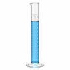 PROBETA KIMAX 20025K CALIBRADA PARA ENTREGAR CON BASE HEXAGONAL Y ESCALA BLANCA