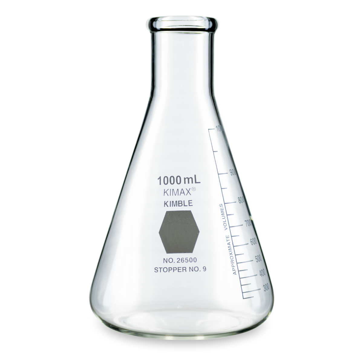MATRAZ ERLENMEYER KIMAX 26500 CON BOCA ANGOSTA