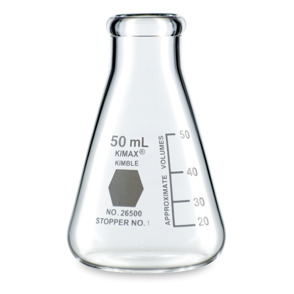 MATRAZ ERLENMEYER KIMAX 26500 CON BOCA ANGOSTA