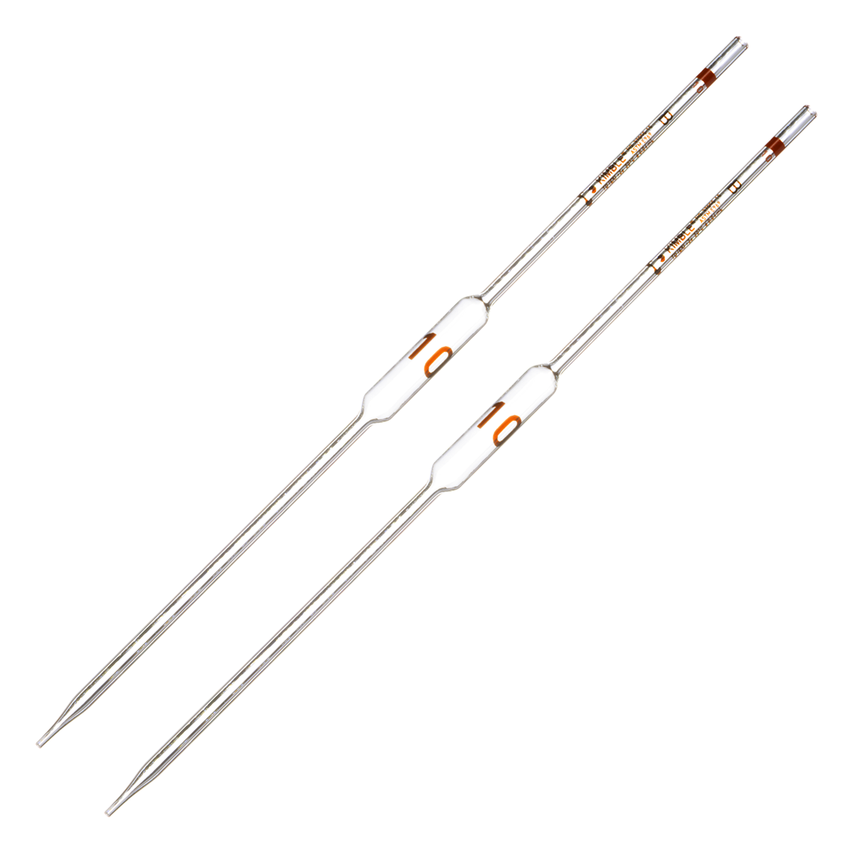 Pipeta Volumétrica de Vidrio Clase B - Pack 2 Piezas - Kimax 37000