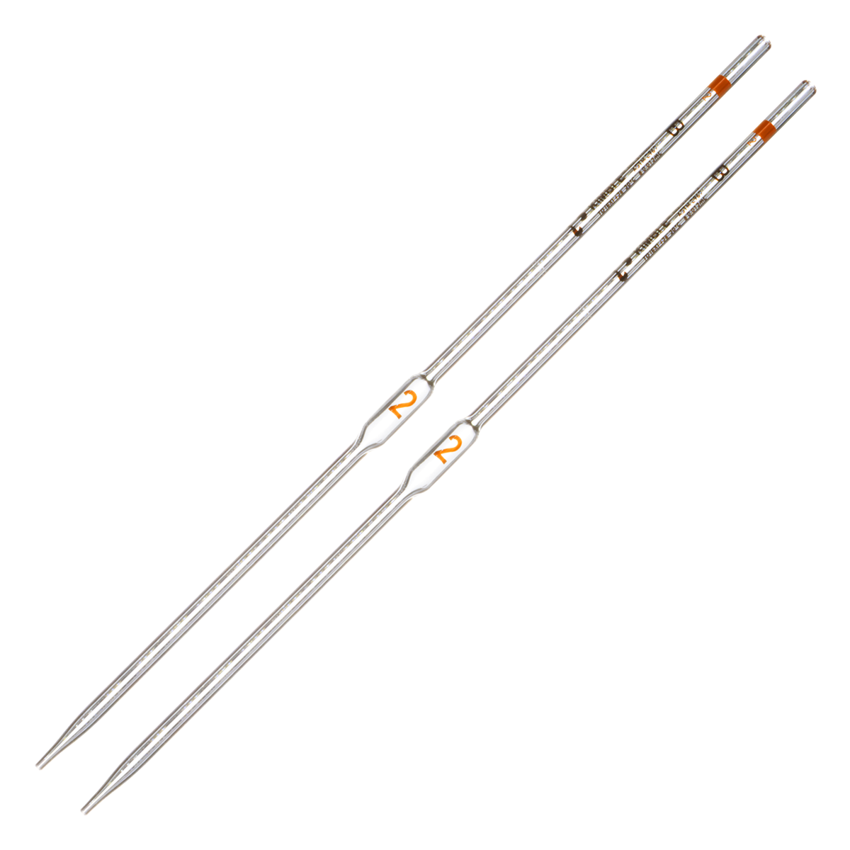 Pipeta Volumétrica de Vidrio Clase B - Pack 2 Piezas - Kimax 37000