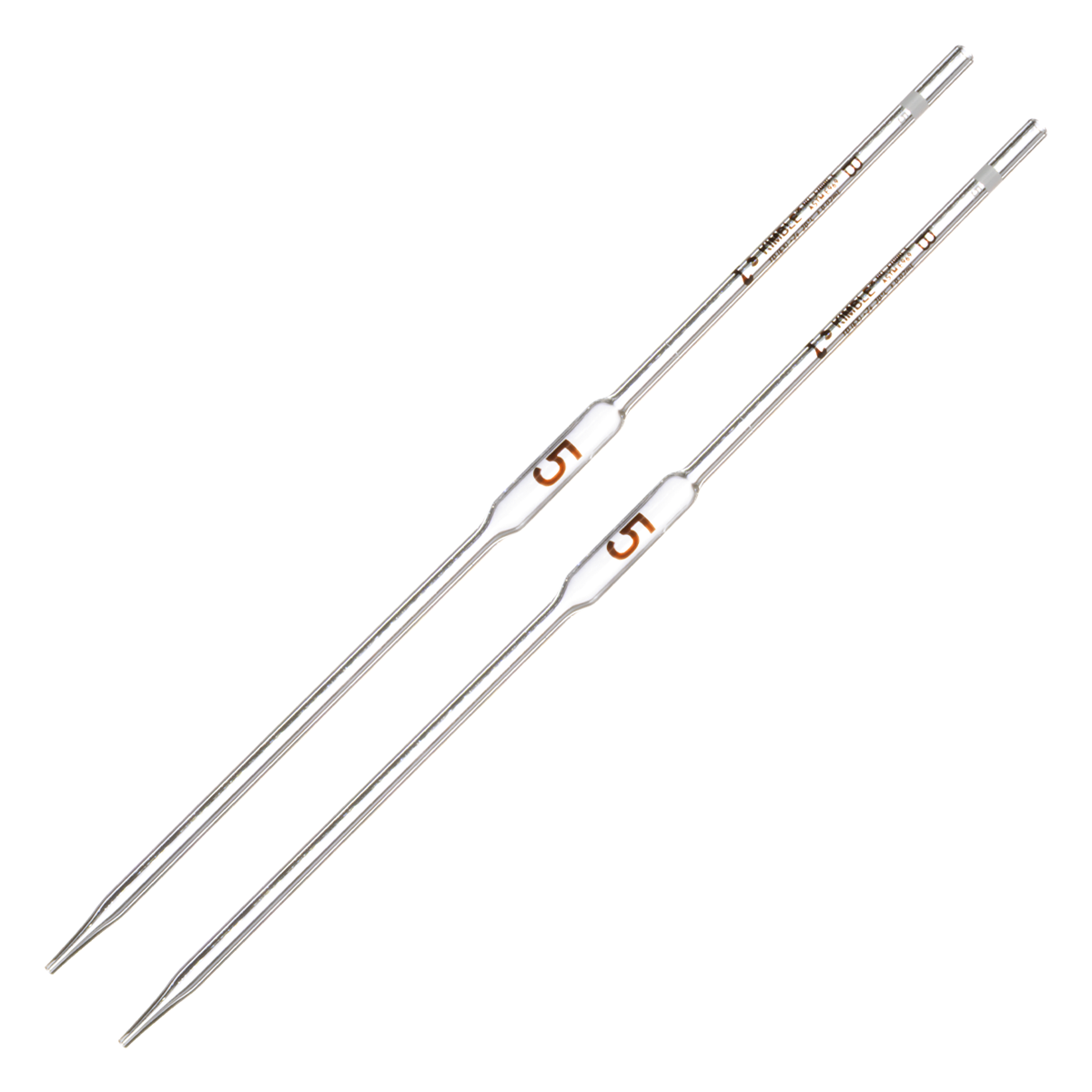 Pipeta Volumétrica de Vidrio Clase B - Pack 2 Piezas - Kimax 37000