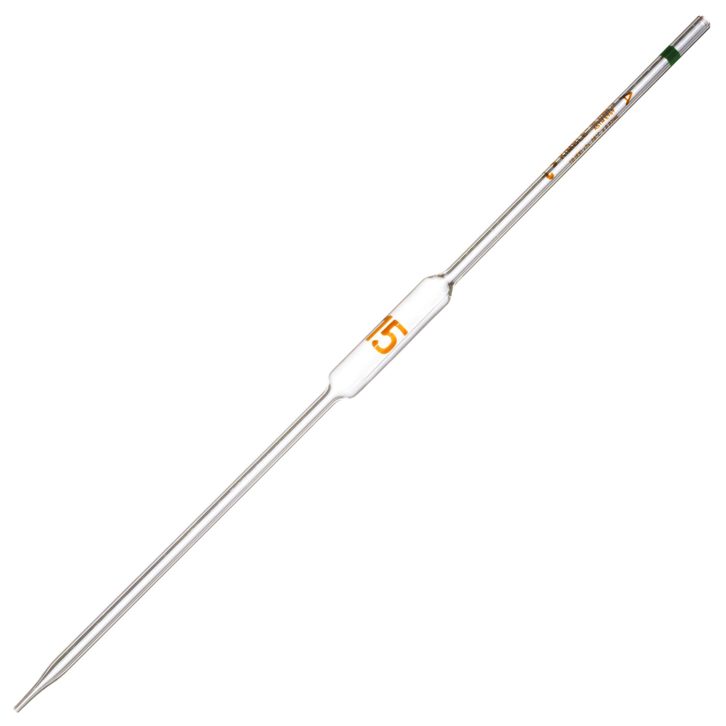 PIPETA VOLUMÉTRICA CLASE A KIMAX 37004 CON CÓDIGO DE COLOR