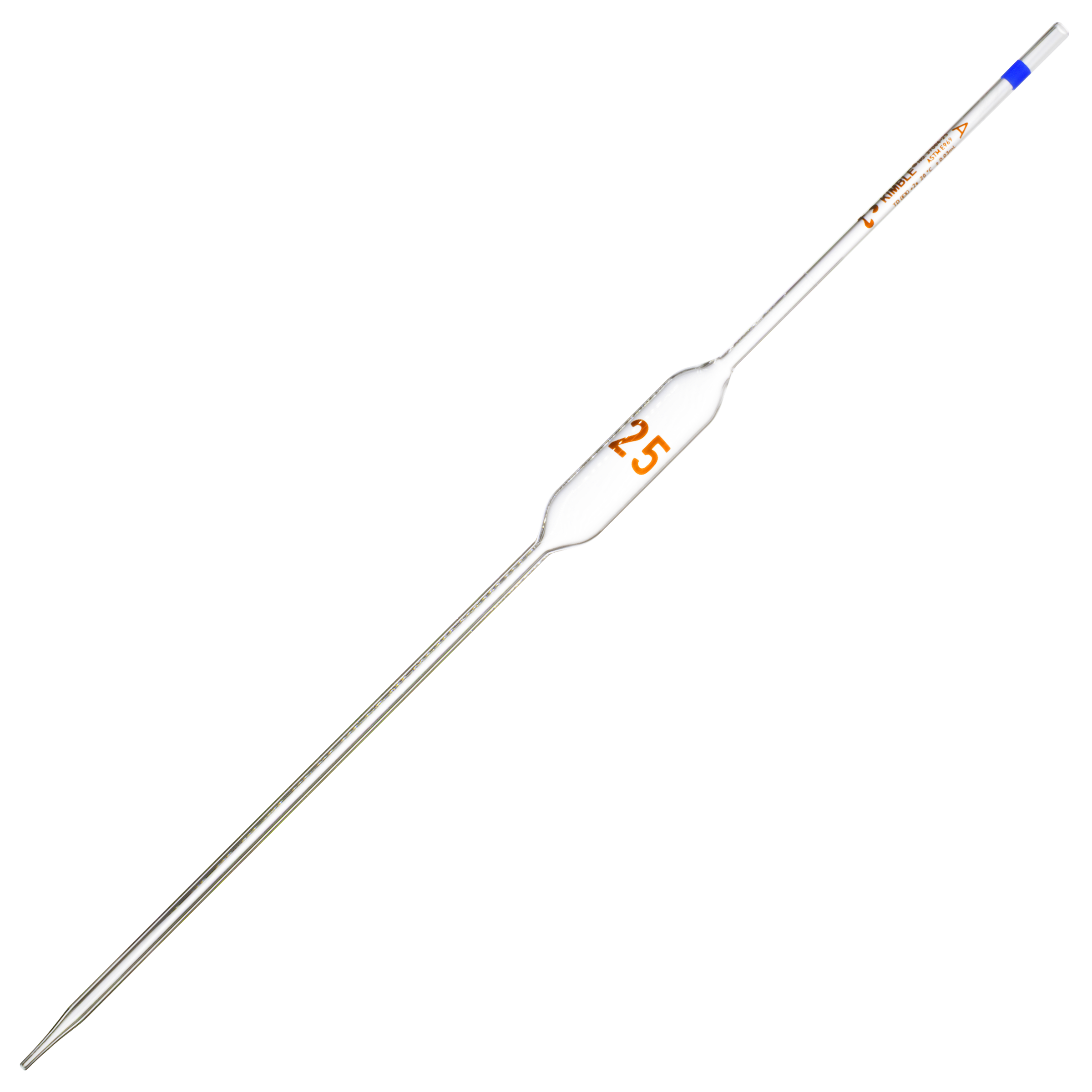 PIPETA VOLUMÉTRICA CLASE A KIMAX 37004 CON CÓDIGO DE COLOR