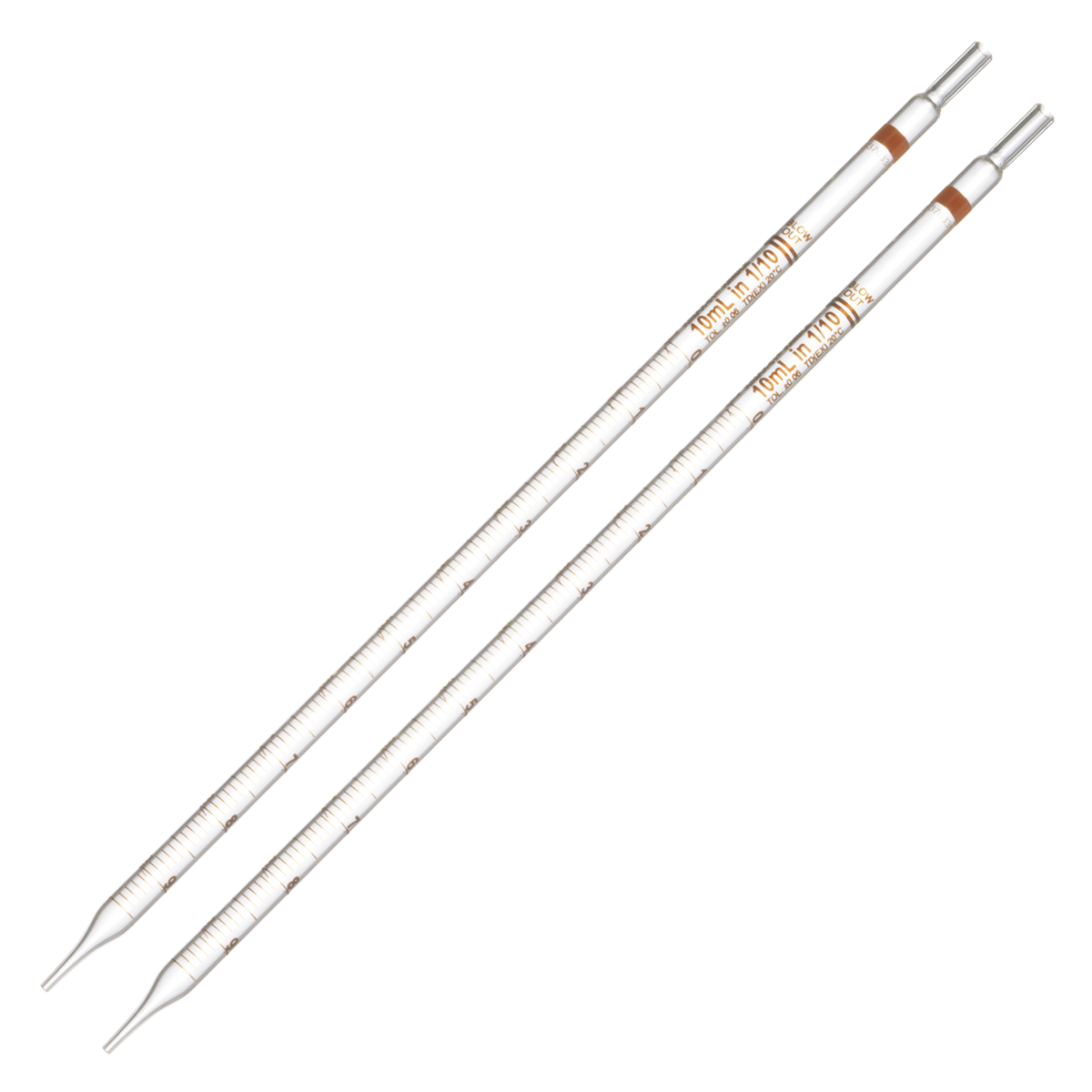 Pipeta Graduada de Vidrio Clase B - Pack 2 Piezas | Kimax 37033