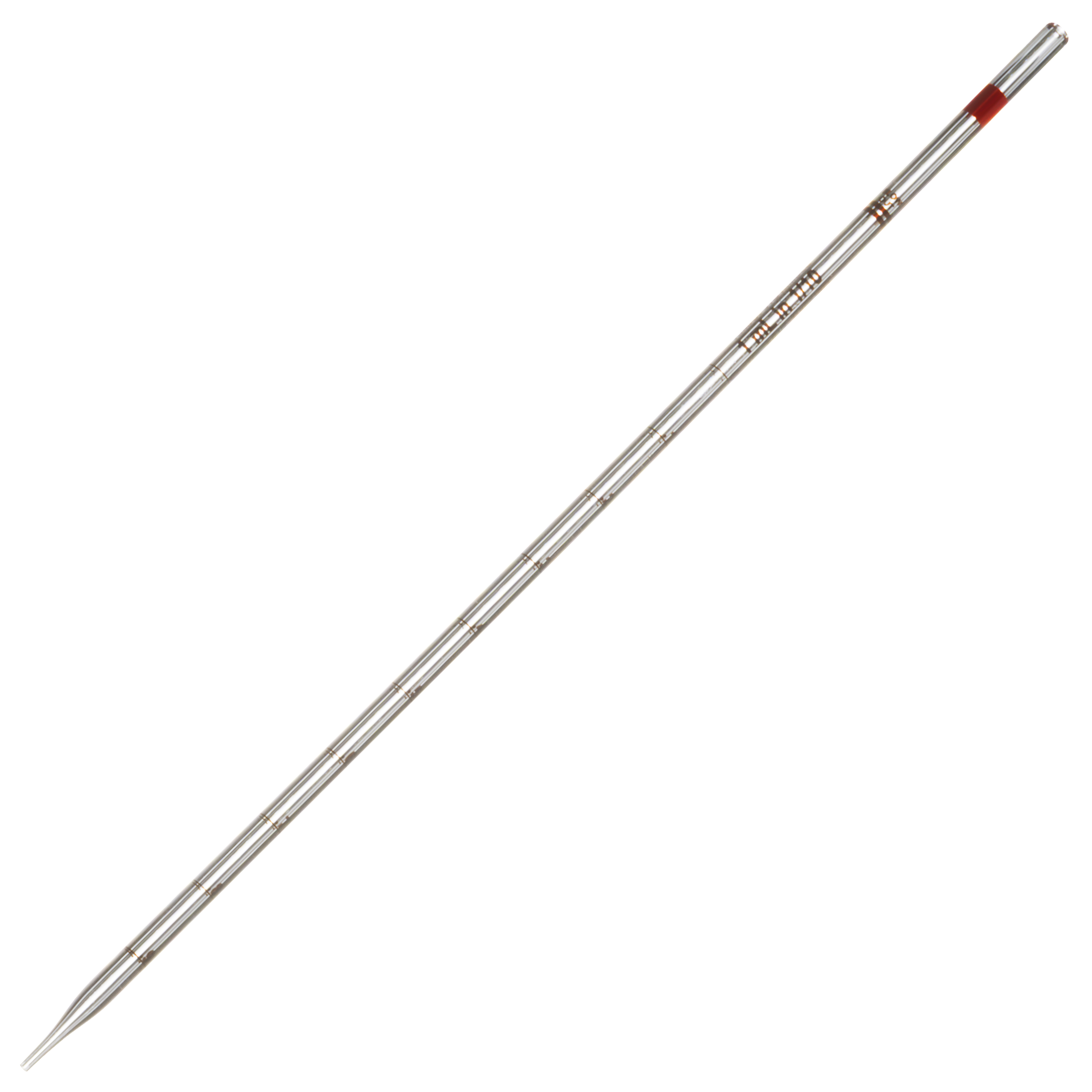 PIPETA GRADUADA CLASE B KIMAX 37033 CON ESCALA ÁMBAR Y CÓDIGO DE COLOR PARA USO ESCOLAR