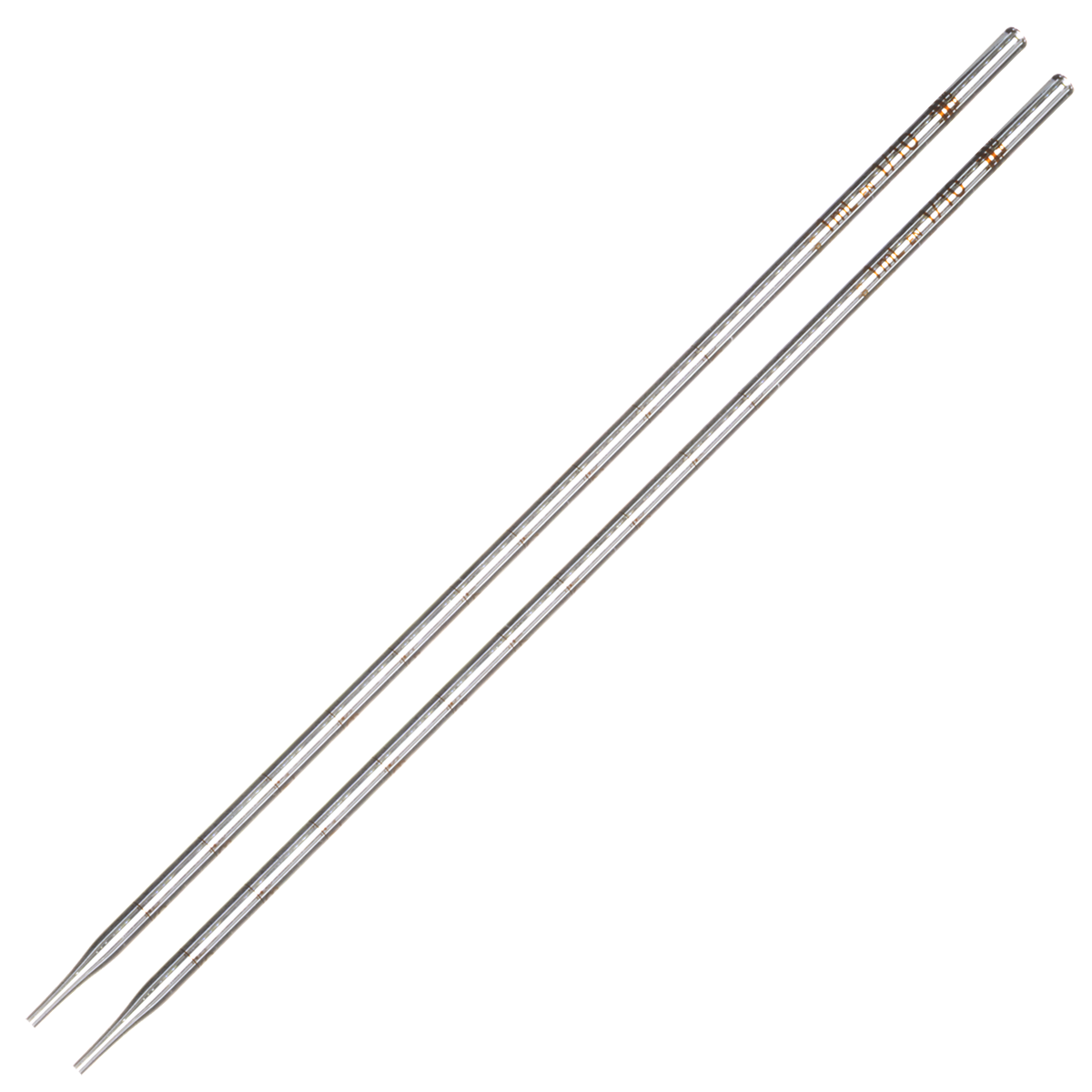 Pipeta Graduada de Vidrio TEKK (Grado Escolar) - Paquete de 2 Piezas - Kimax 37035K