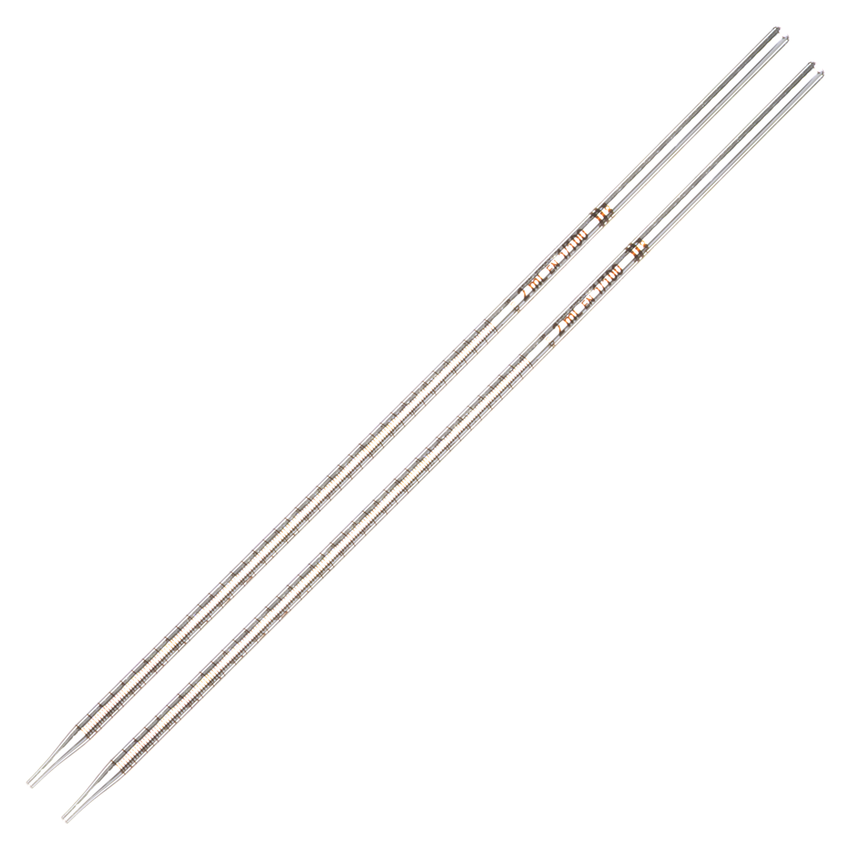 Pipeta Graduada de Vidrio TEKK (Grado Escolar) - Paquete de 2 Piezas - Kimax 37035K