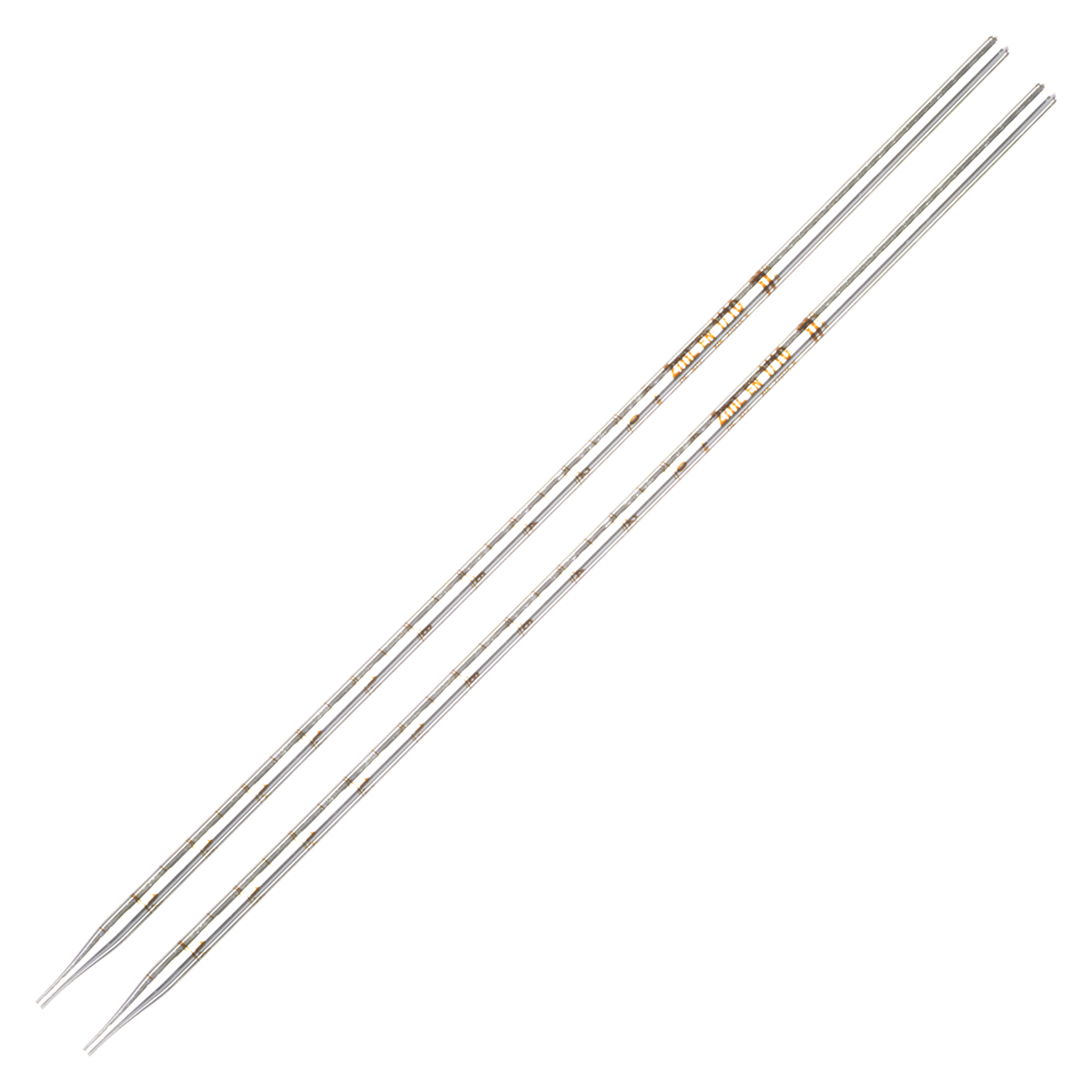 Pipeta Graduada de Vidrio TEKK (Grado Escolar) - Paquete de 2 Piezas - Kimax 37035K