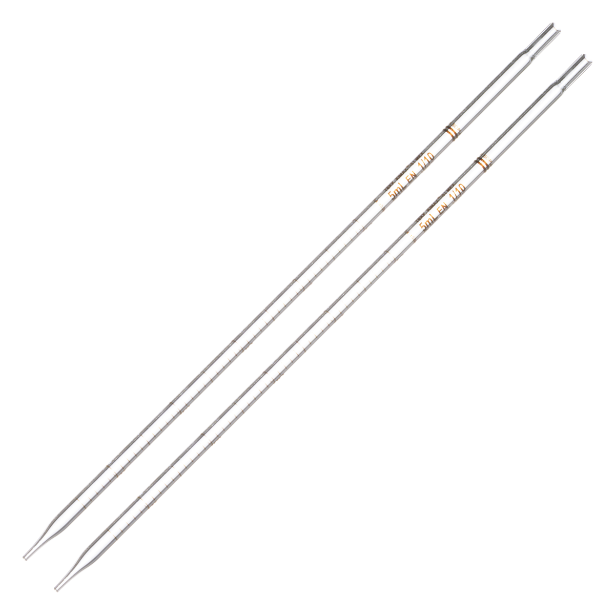 Pipeta Graduada de Vidrio TEKK (Grado Escolar) - Paquete de 2 Piezas - Kimax 37035K