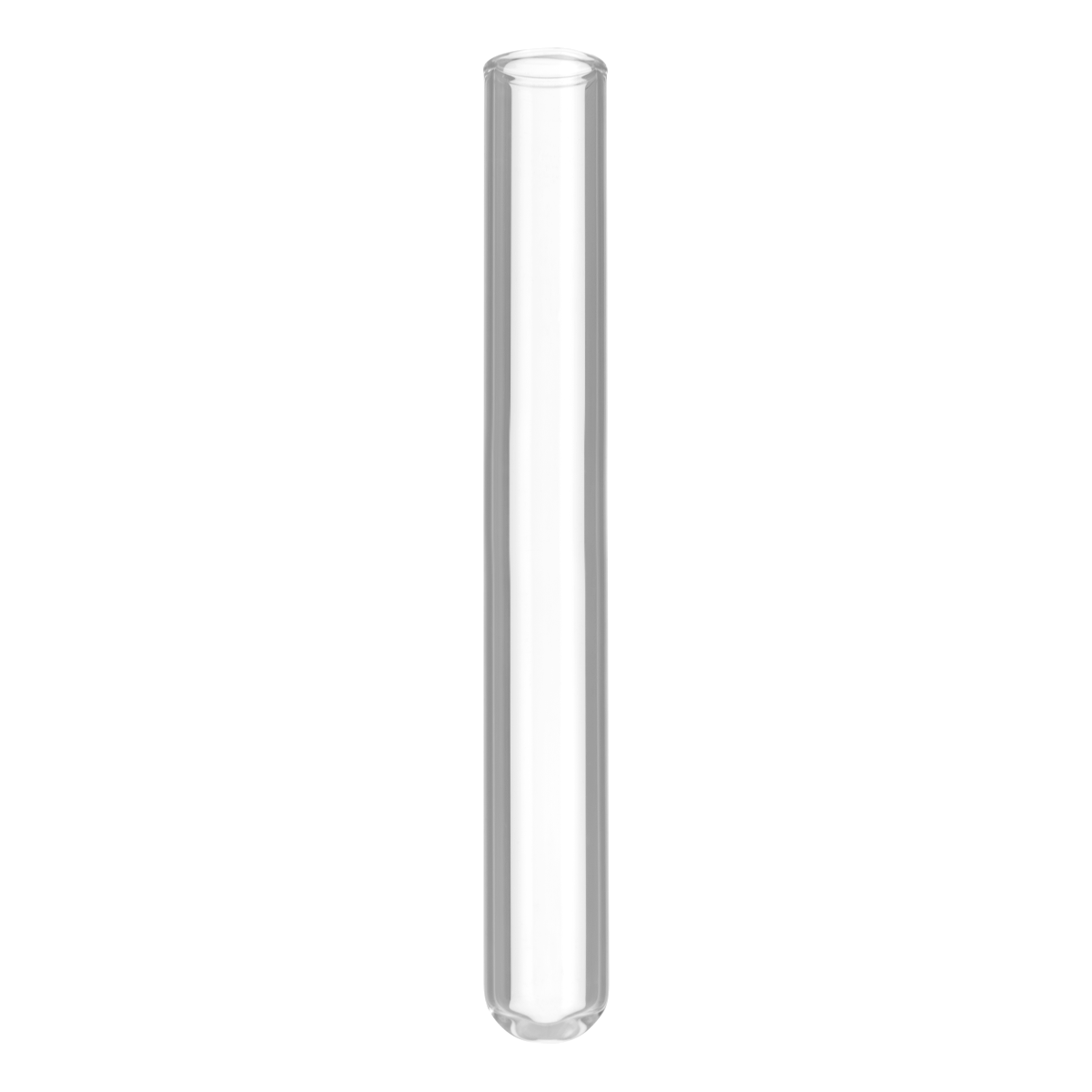 Tubo de Ensayo de Vidrio Sin Labio (Totalmente Liso) - Pack 20 Piezas - Kimax 45060