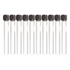 Tubo de Ensayo de Vidrio con Tapa de Rosca Fenólica - Pack 10 Piezas - Kimax 45066