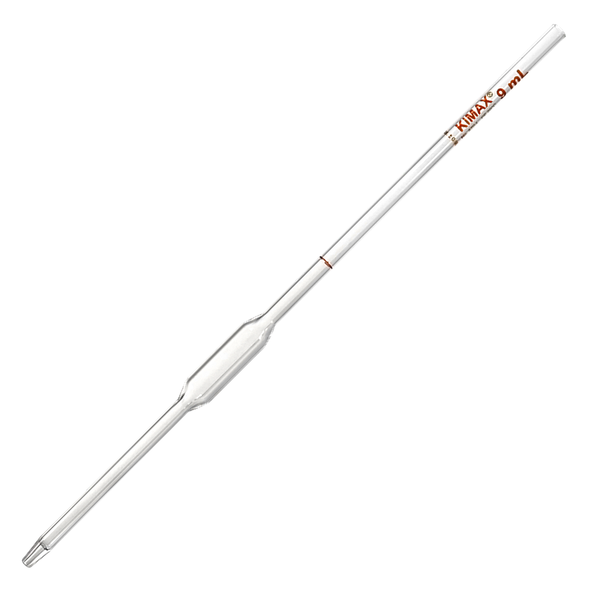 PIPETA PARA LECHE DE 9 ML KIMAX 570L-9 CON PUNTA ABIERTA