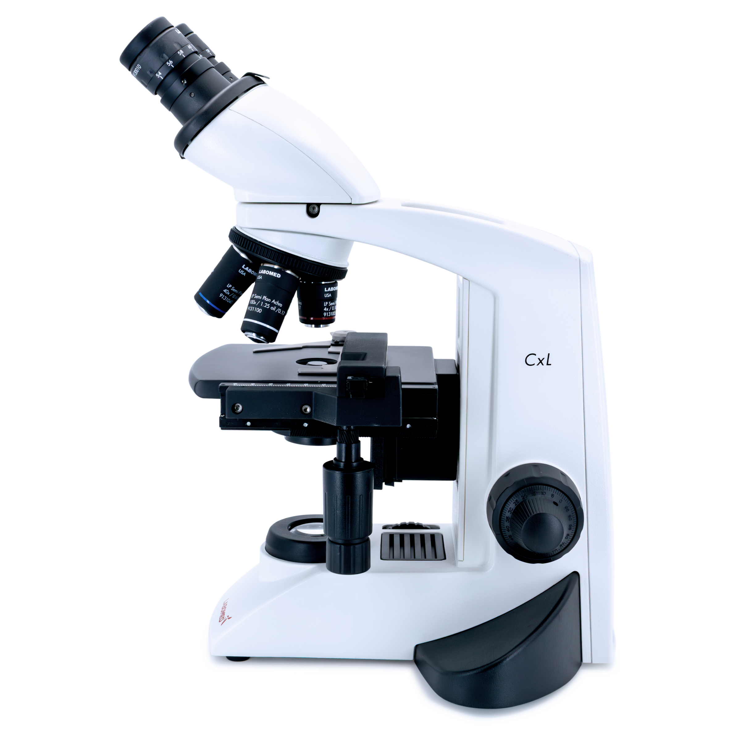 MICROSCOPIO BINOCULAR LABOMED 9135006 CXL SEMI PLAN ACROMÁTICO CON RANGO DE AUMENTO 40X A 1,000X