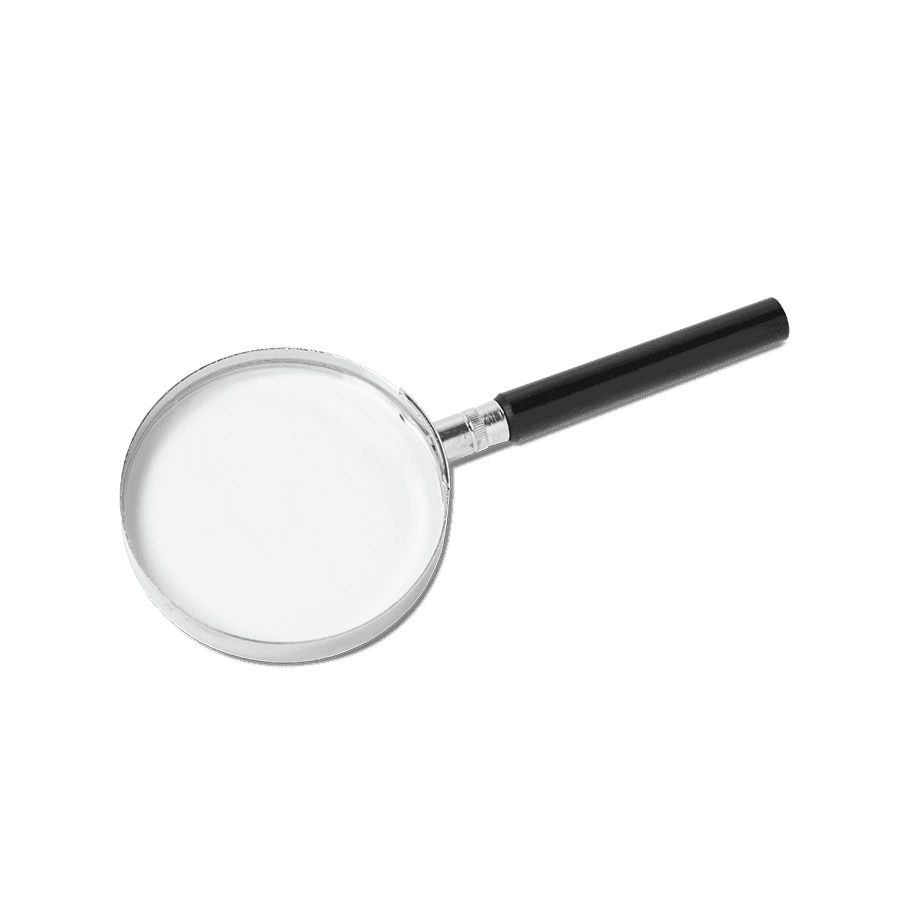 LUPA CIRCULAR DE 75 MM Y AUMENTO 5X ESLAB LUPA 75-15X CON ARO DE METAL - Mercalab