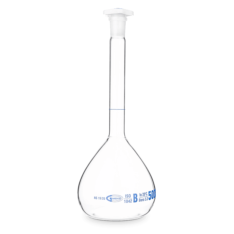 MATRAZ AFORADO CLASE B GLASSCO 129.222 CON TAPÓN DE POLIPROPILENO - Mercalab