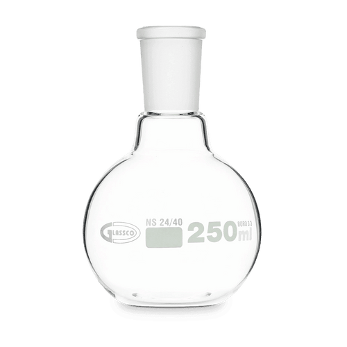 MATRAZ DE BOLA GLASSCO 058.202 CON FONDO PLANO Y JUNTA 24/40 - Mercalab