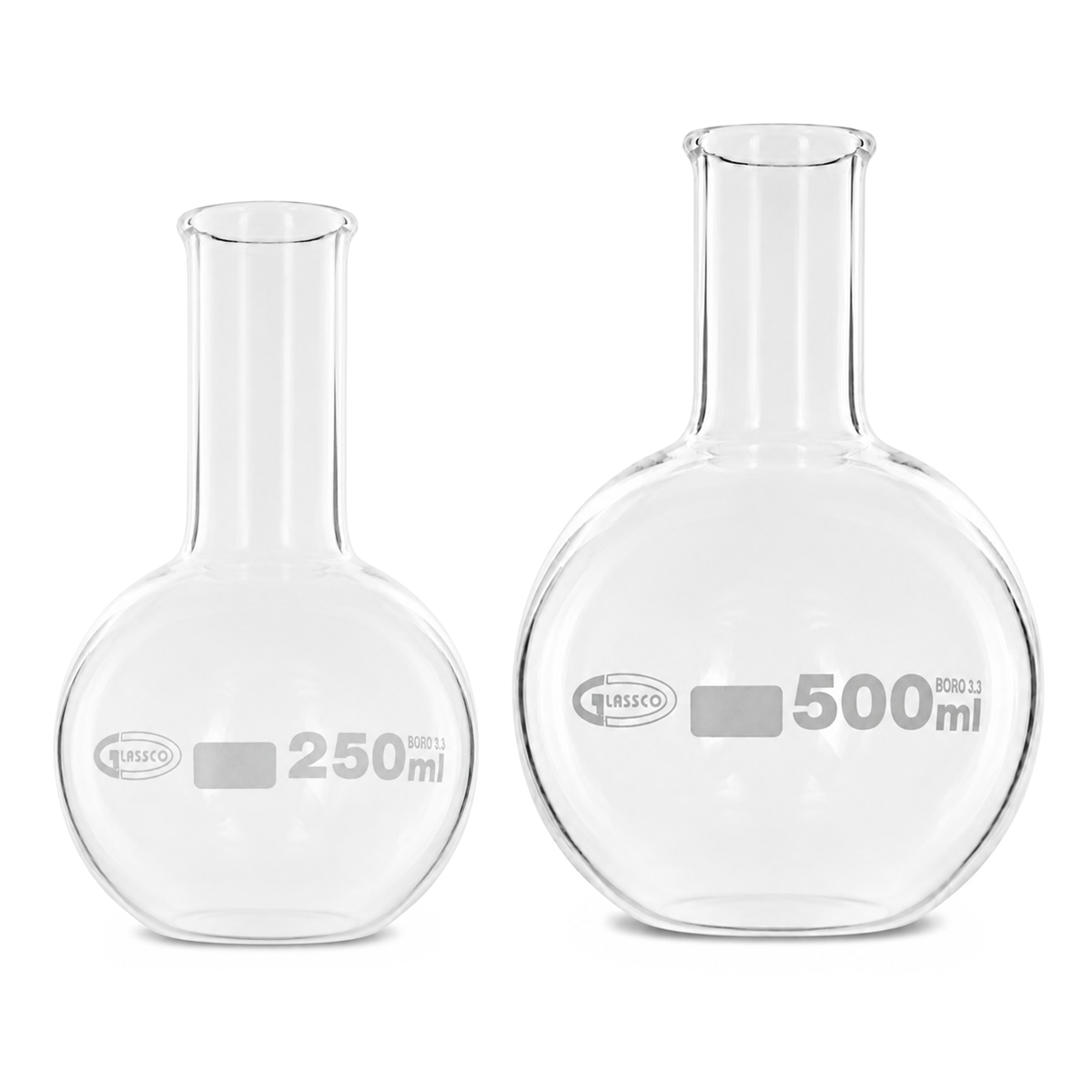 MATRAZ DE FONDO PLANO Y BOCA ANGOSTA GLASSCO