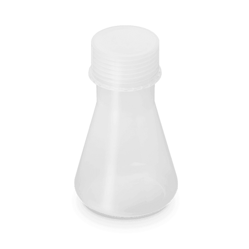 MATRAZ ERLENMEYER CON TAPA DE ROSCA POLYLAB DE POLIPOPRILENO AUTOCLAVABLE - Mercalab