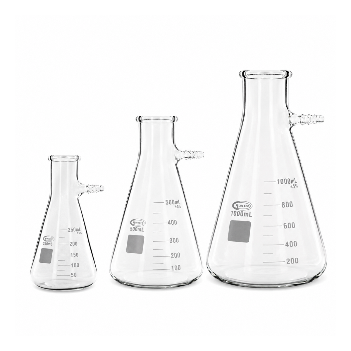 MATRAZ KITASATO PARA FILTRACIÓN AL VACÍO GLASSCO