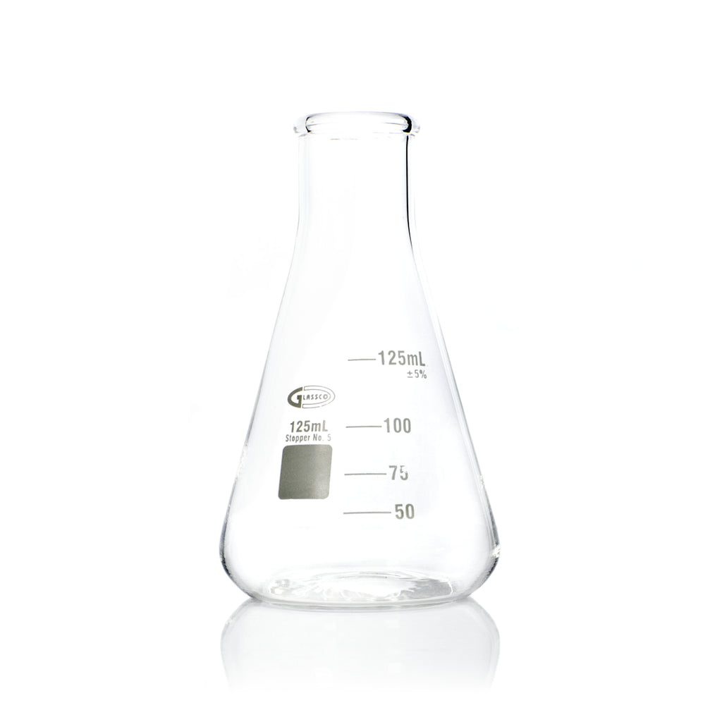 MATRAZ ERLENMEYER DE VIDRIO BOROSILICATO GLASSCO
