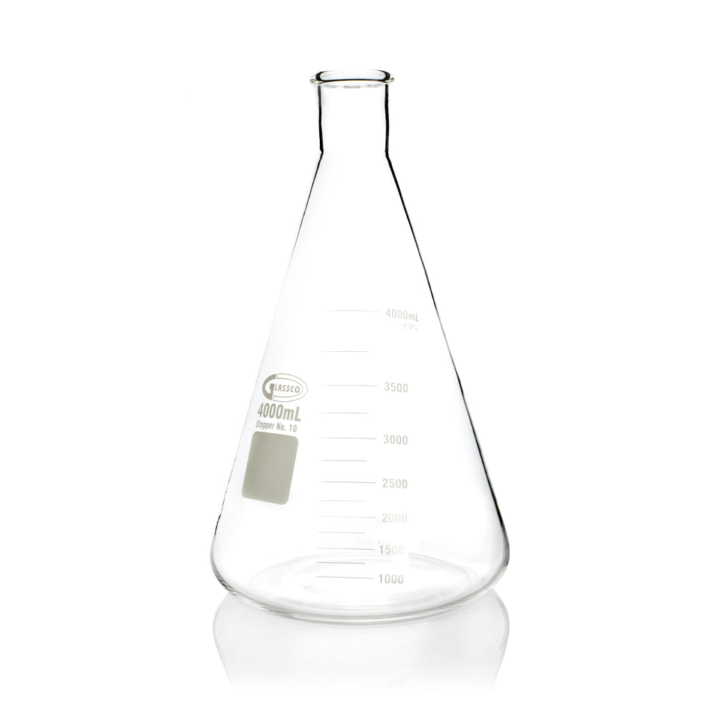 MATRAZ ERLENMEYER DE VIDRIO BOROSILICATO GLASSCO