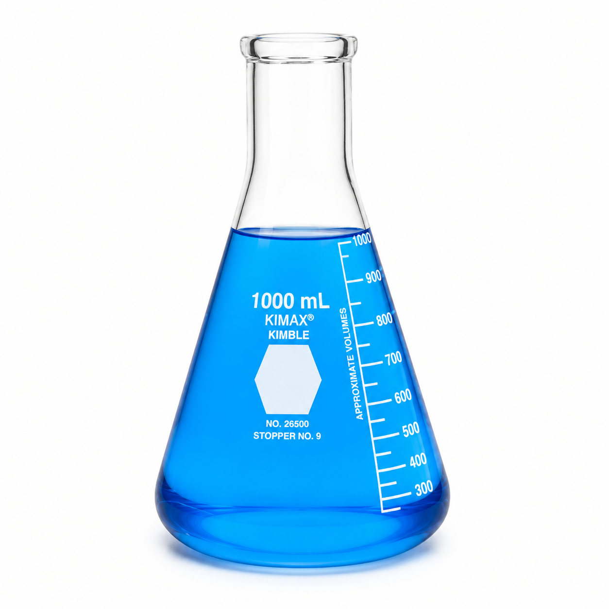 MATRAZ ERLENMEYER KIMAX 26500 CON BOCA ANGOSTA