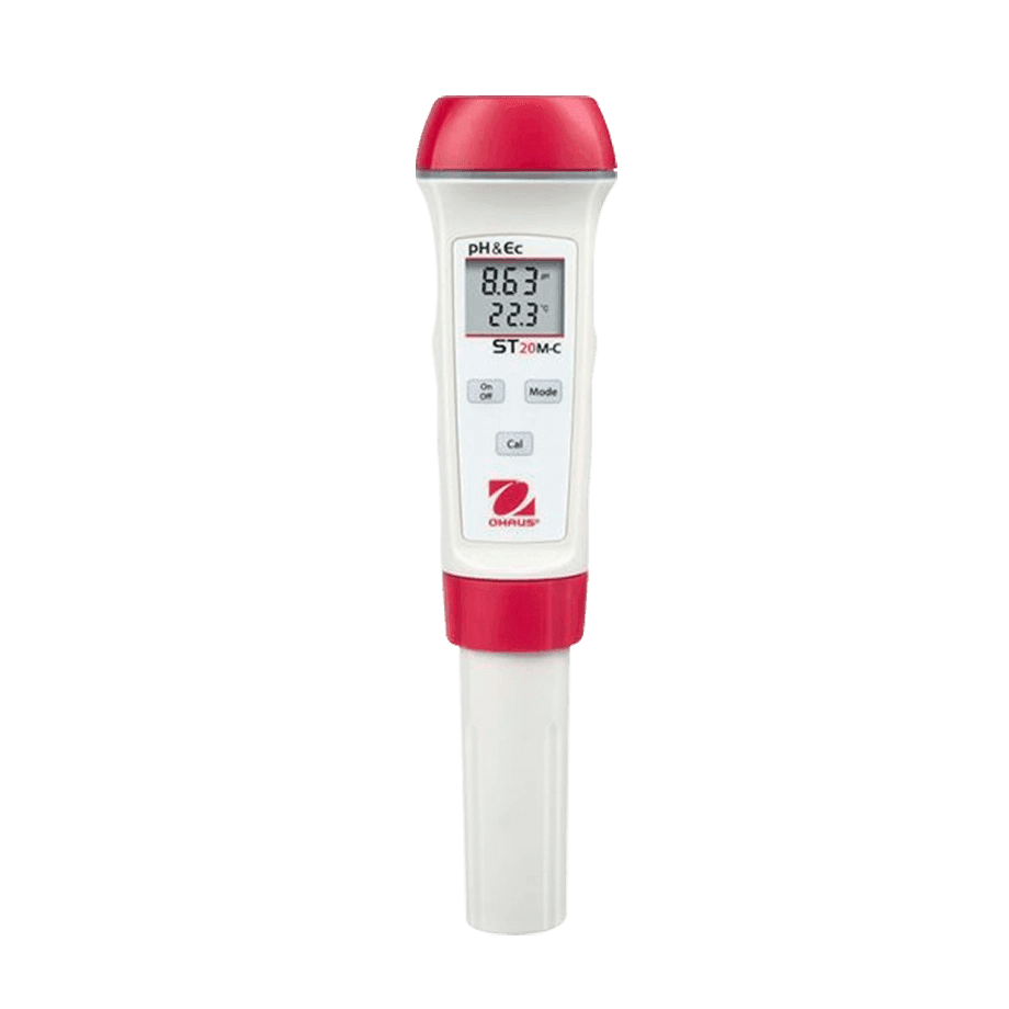 MEDIDOR DE PH DE BOLSILLO MULTIPARAMÉTRICO OHAUS 30393200 ST20M-C STARTER PARÁMETROS PH/EC/SALINIDAD/TEMPERATURA - Mercalab