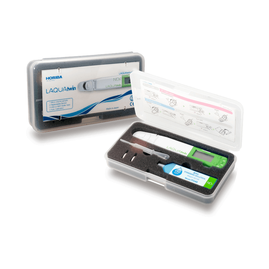 MEDIDOR DE ION SELECTIVO DE BOLSILLO NITRATO HORIBA 3200689162 NO3-11 LAQUATWIN - Mercalab