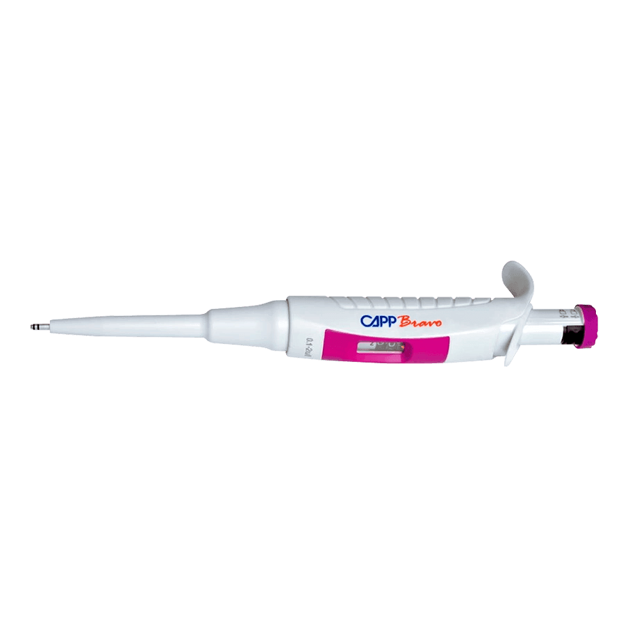 MICROPIPETA DE VOLUMEN VARIABLE CAPP BRAVO AUTOCLAVABLE PARA RUTINAS BÁSICAS Y PRECISAS EN MANEJO DE LÍQUIDOS - Mercalab