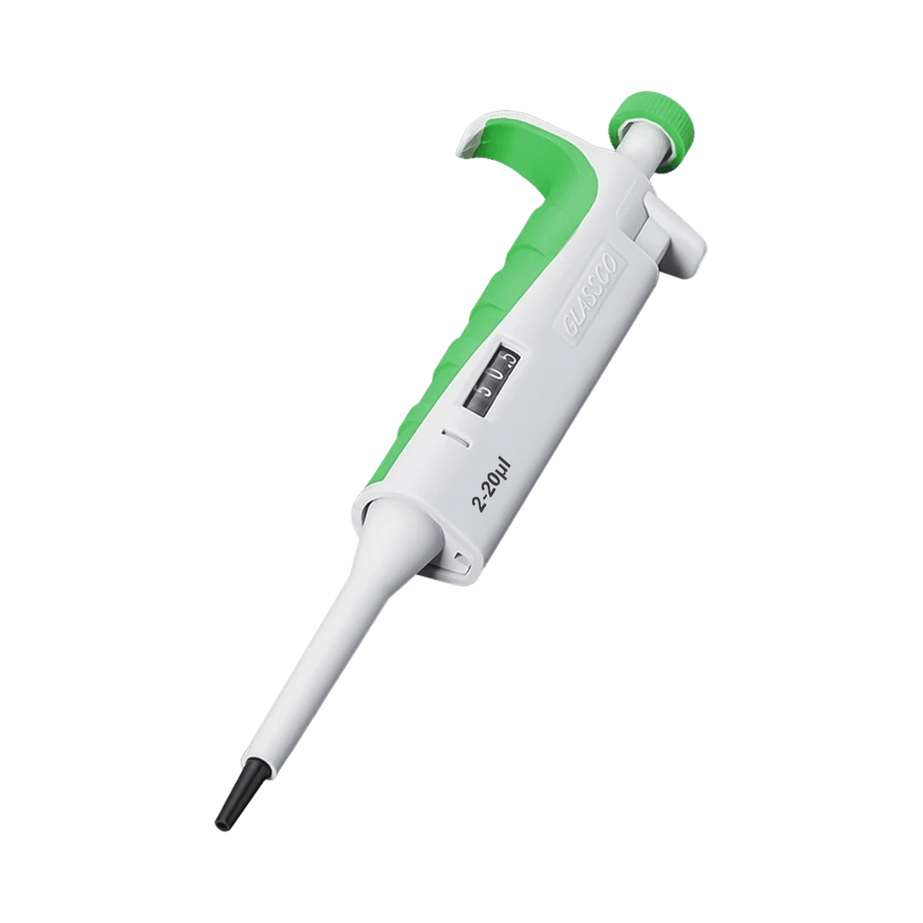 MICROPIPETA DE VOLUMEN VARIABLE GLASSCO 500.303 AUTOCLAVABLE Y RESISTENTES A RAYOS UV - Mercalab