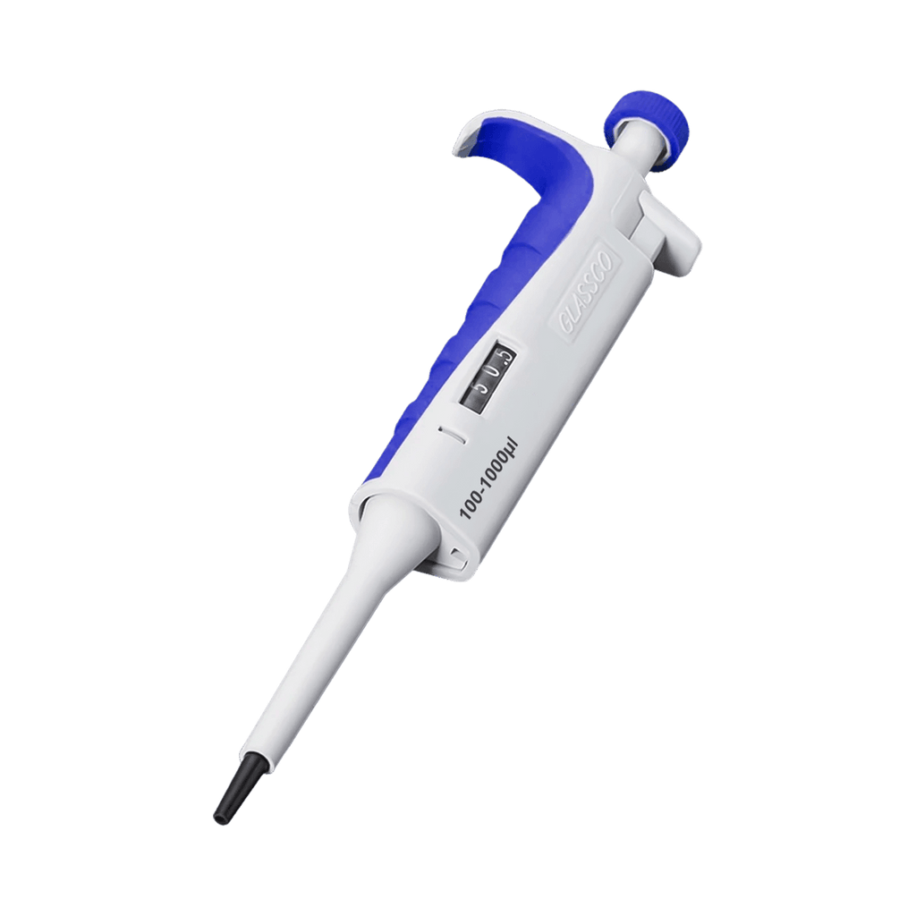 MICROPIPETA DE VOLUMEN VARIABLE GLASSCO 500.303 AUTOCLAVABLE Y RESISTENTES A RAYOS UV - Mercalab