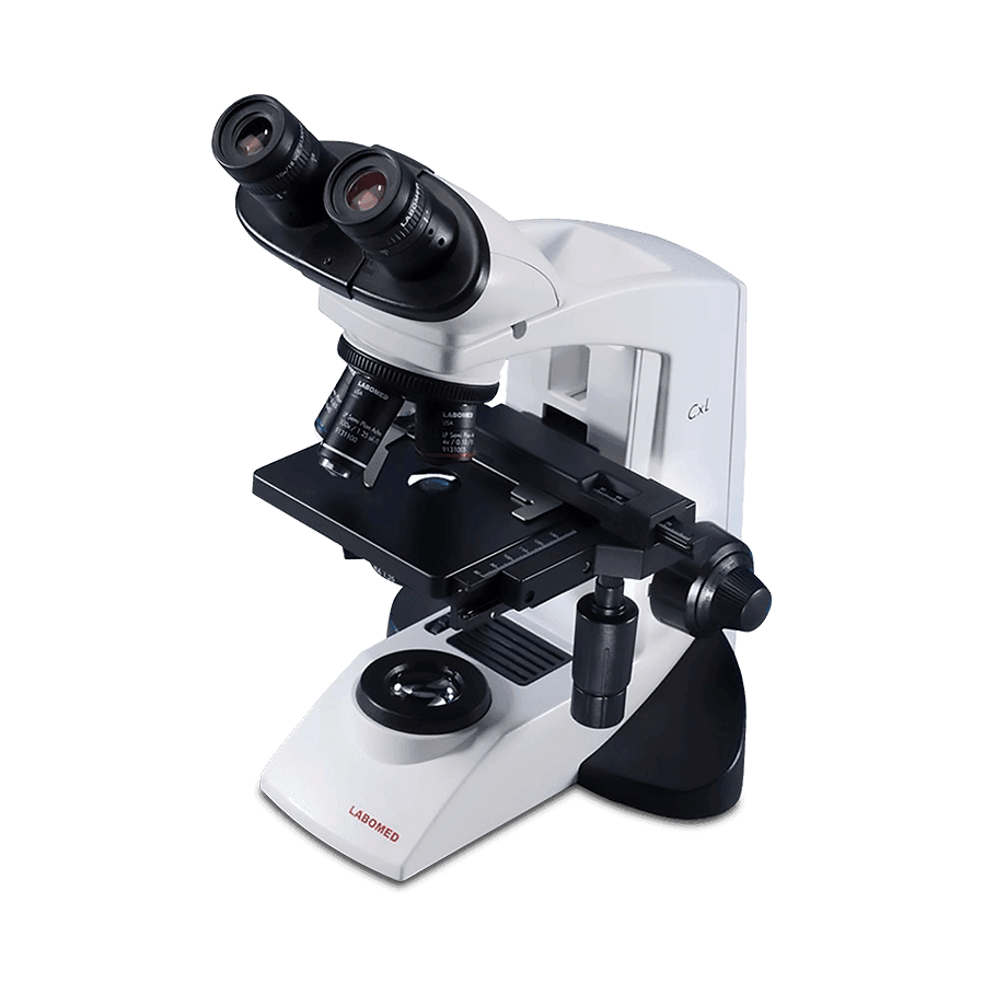 MICROSCOPIO BINOCULAR LABOMED 9135006 CXL SEMI PLAN ACROMÁTICO CON RANGO DE AUMENTO 40X A 1,000X - Mercalab