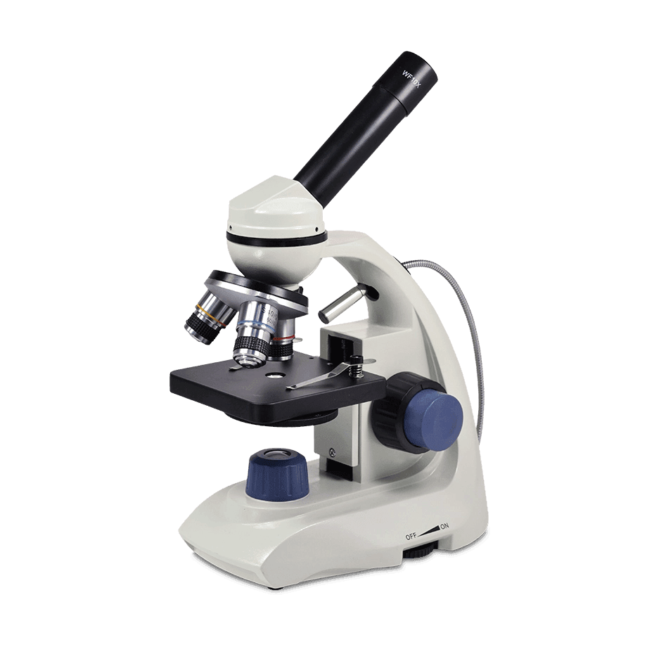 MICROSCOPIO MONOCULAR NOVEL AS-1 ACROMÁTICO CON RANGO DE AUMENTO 40X A 400X - Mercalab