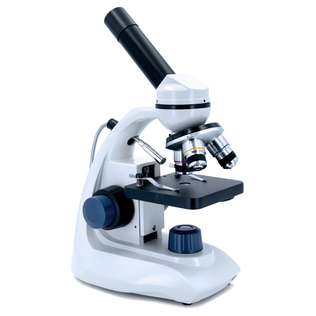 MICROSCOPIO MONOCULAR NOVEL AS-1 ACROMÁTICO CON RANGO DE AUMENTO 40X A 400X