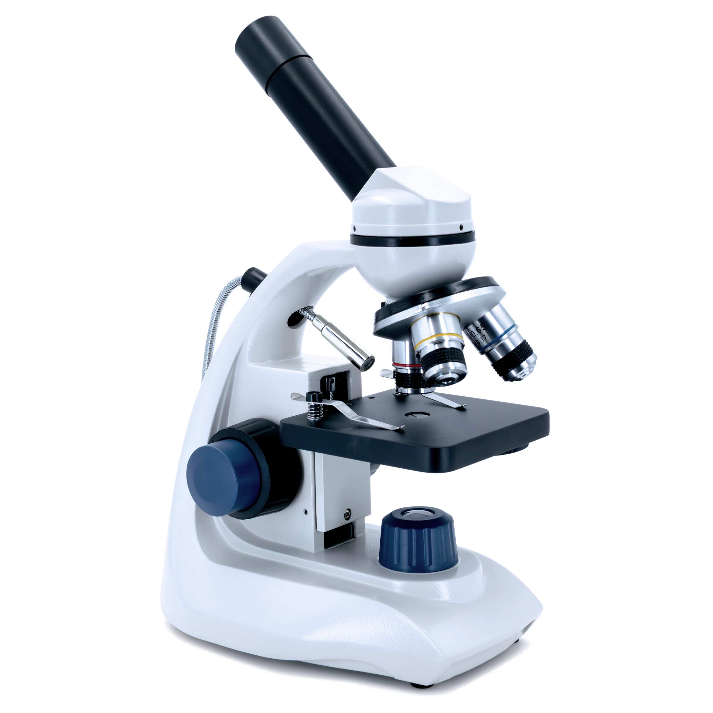 MICROSCOPIO MONOCULAR NOVEL AS-1 ACROMÁTICO CON RANGO DE AUMENTO 40X A 400X