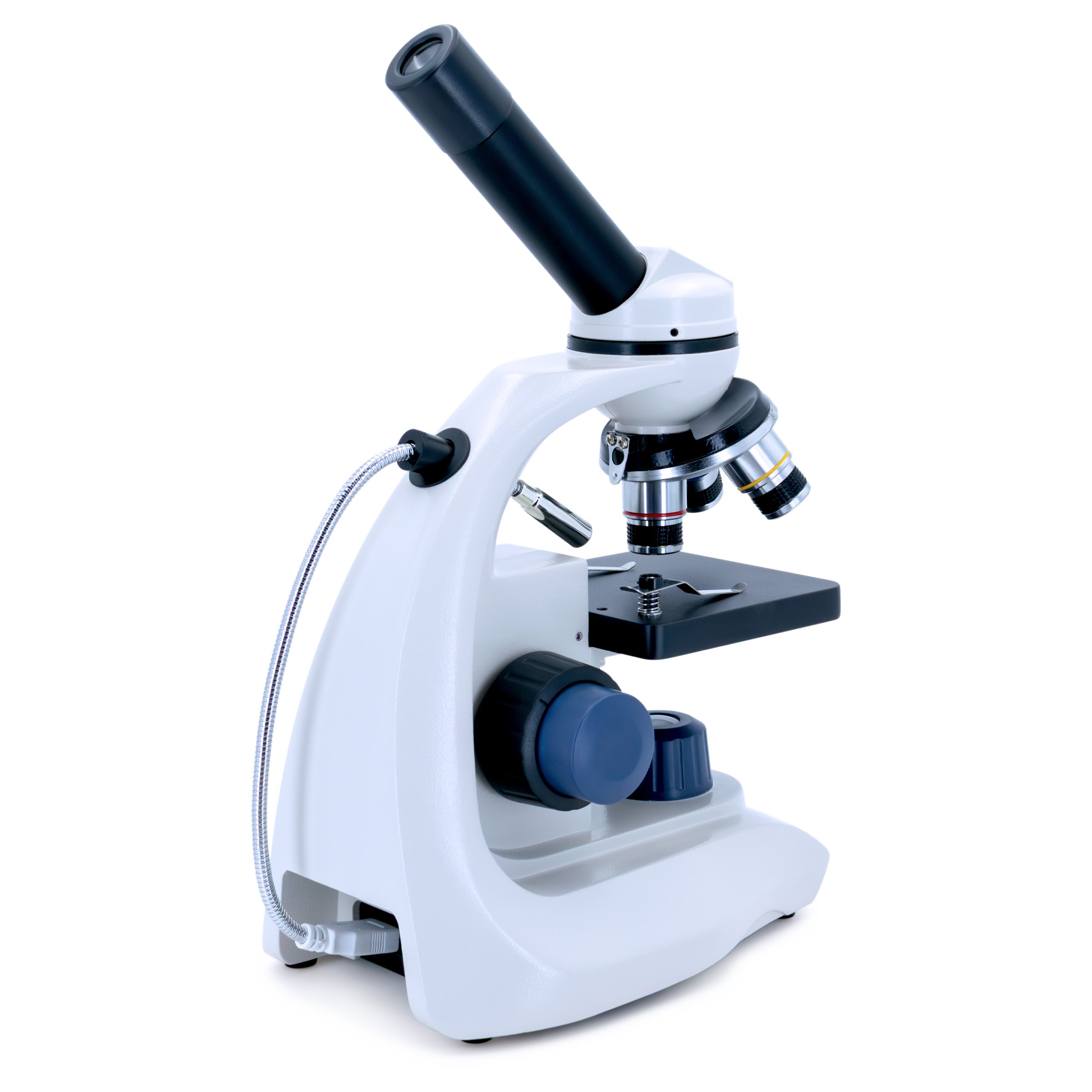 MICROSCOPIO MONOCULAR NOVEL AS-1 ACROMÁTICO CON RANGO DE AUMENTO 40X A 400X