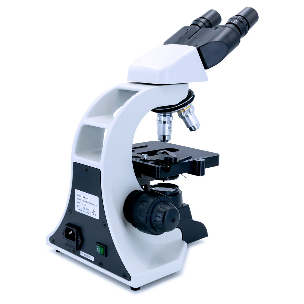 MICROSCOPIO BINOCULAR NOVEL BM1000 ACROMÁTICO CON RANGO DE AUMENTO 40X A 1,000 X