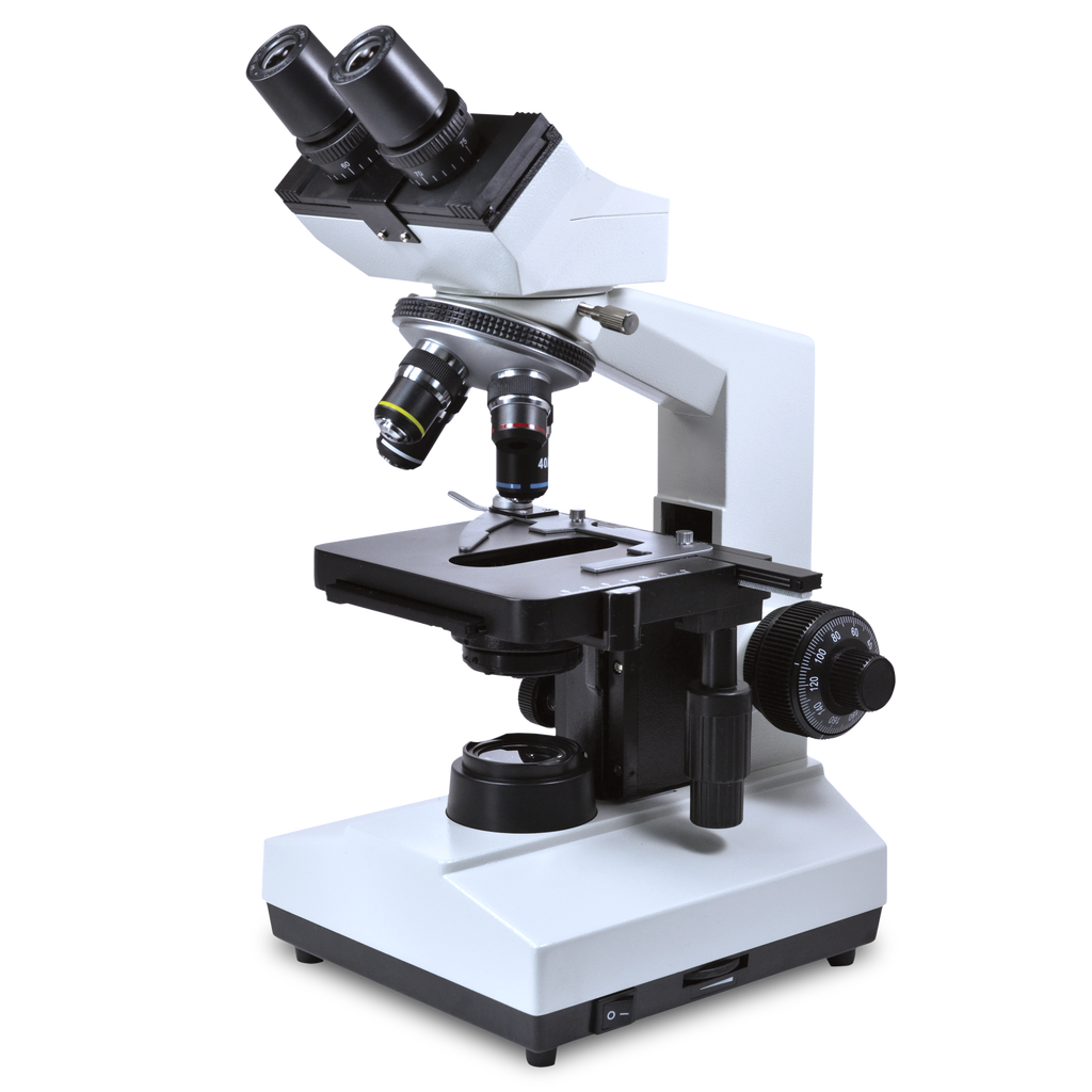 MICROSCOPIO BINOCULAR NOVEL XSZ-107T ACROMÁTICO CON RANGO DE AUMENTO 40X A 1,000X