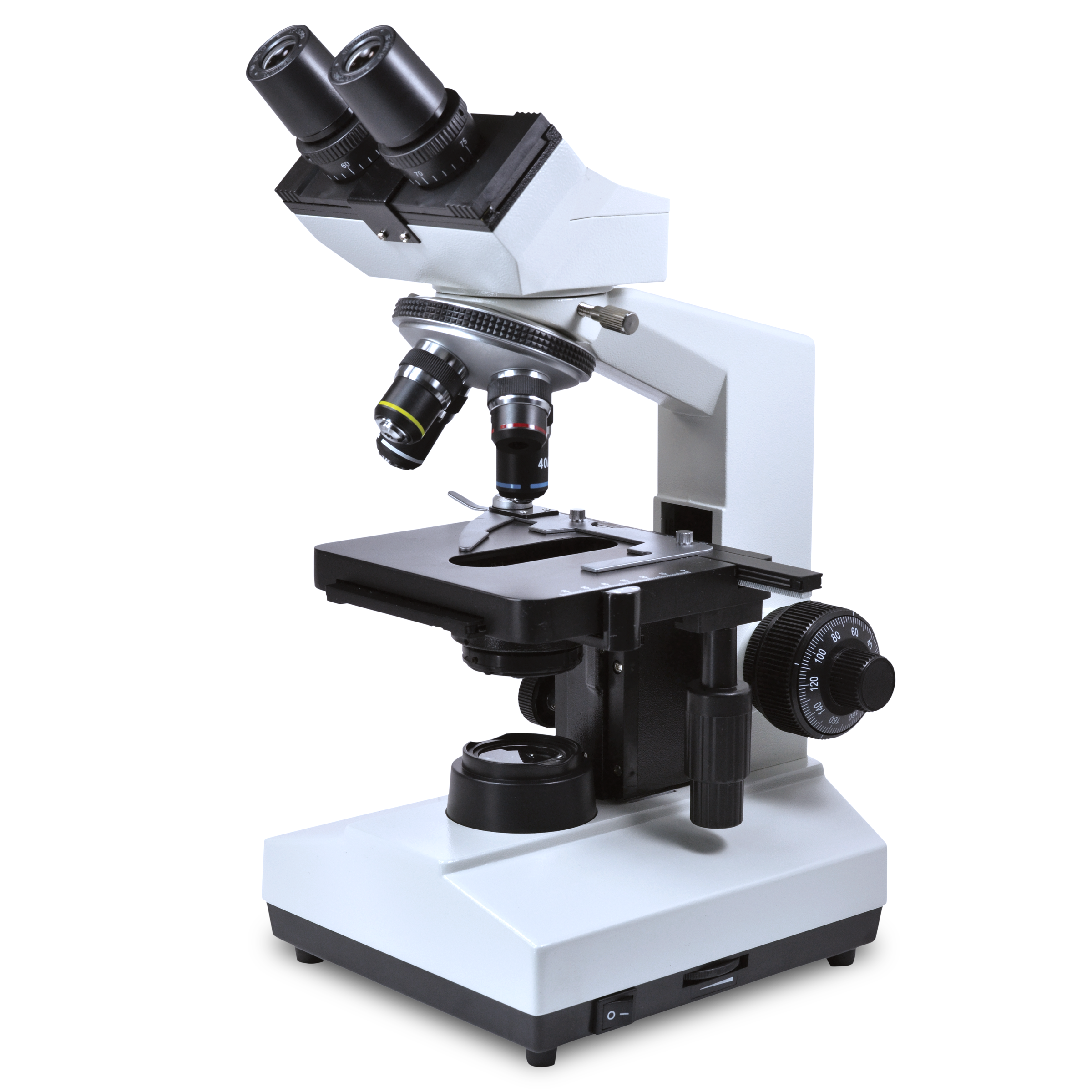 MICROSCOPIO BINOCULAR NOVEL XSZ-107T ACROMÁTICO CON RANGO DE AUMENTO 40X A 1,000X