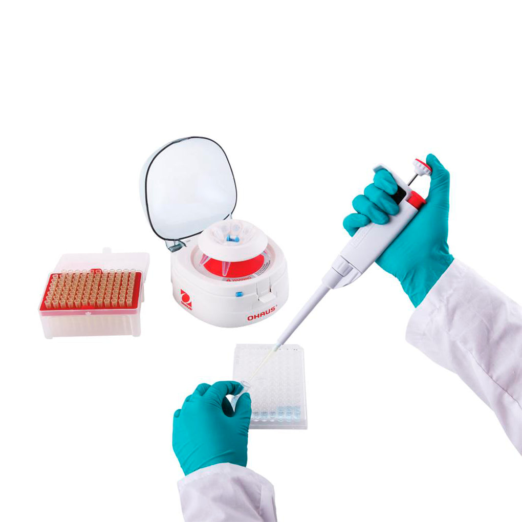 MINI CENTRÍFUGA PARA MICROTUBOS Y TIRAS PCR (2 ROTORES) FRONTIER FC5306 OHAUS 30134157