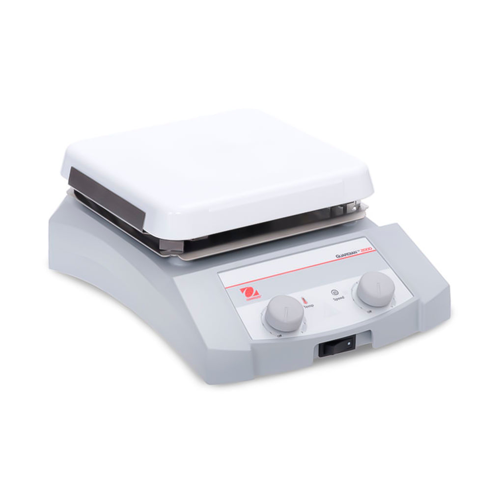 PARRILLA DE AGITACIÓN MAGNÉTICA ANÁLOGA PARA 15 L CON PLACA CERÁMICA GUARDIAN 2000 E-G21HS07C OHAUS