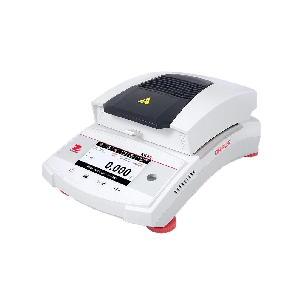 TERMOBALANZA OHAUS MB92 (90g x 1mg/0.01%) PROGRAMABLE CON PANTALLA TÁCTIL