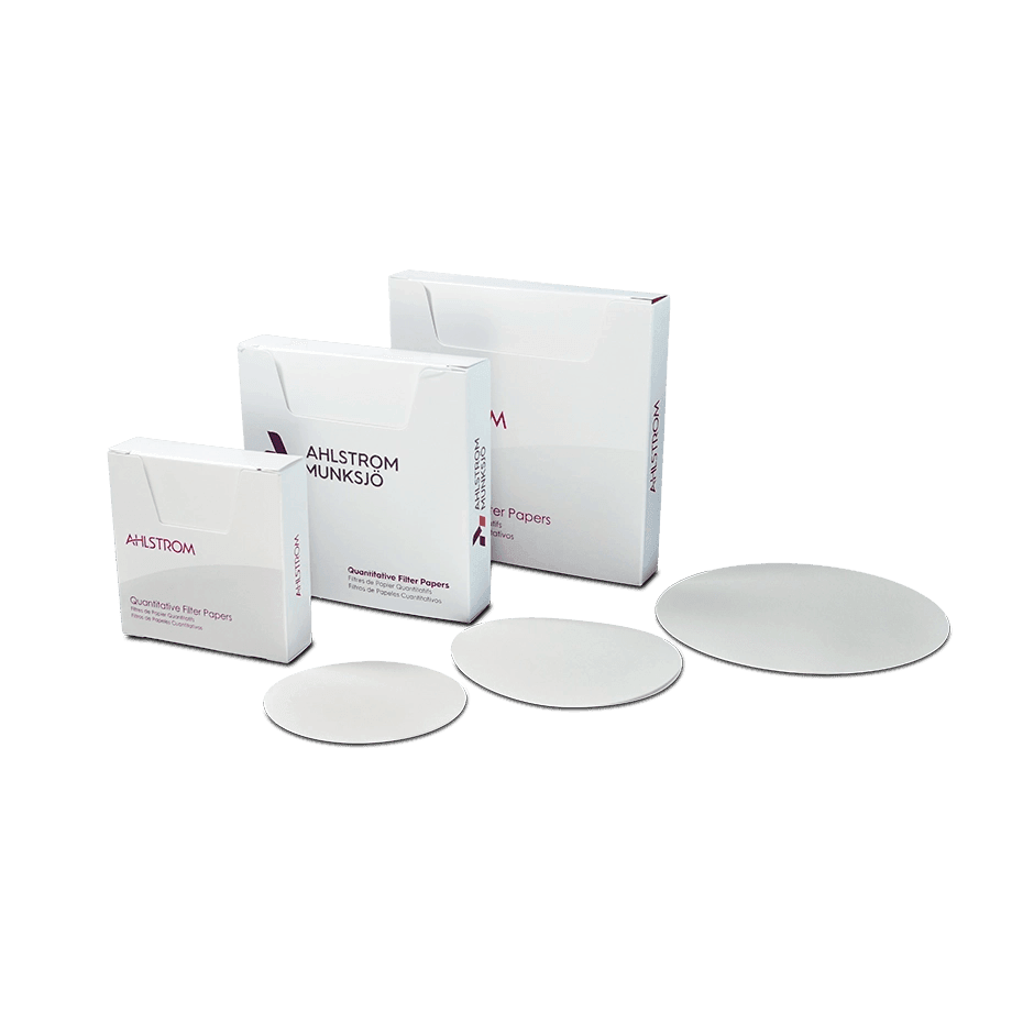 PAPEL FILTRO AHLSTROM 0540 GRADO 54 CUANTITATIVO DE CELULOSA PARA FILTRACIONES RÁPIDAS - Mercalab