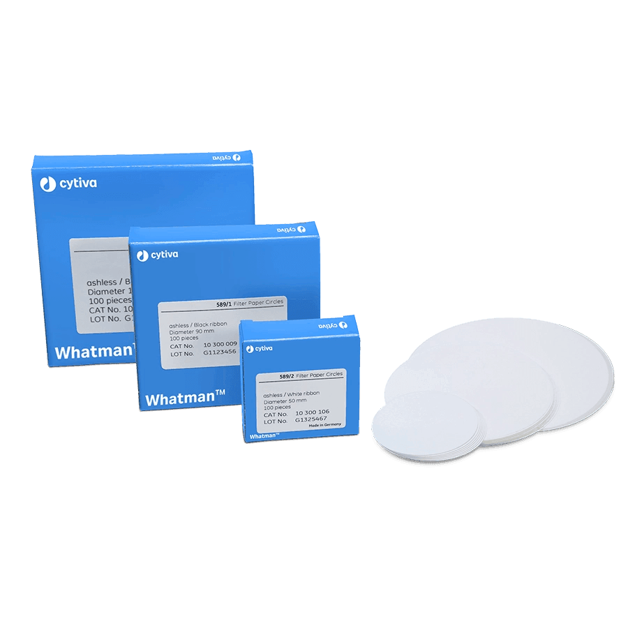 PAPEL FILTRO WHATMAN (CYTIVA) 1002 GRADO 2 CUALITATIVO DE CELULOSA PARA EL CONTROL DE CONTAMINANTES Y ÁNALISIS DE SUELOS PAQUETE 100 PIEZAS - Mercalab
