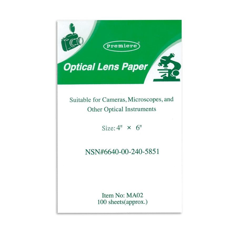 PAPEL LIMPIALENTES PREMIERE MA02 DE 101x152 MM - Mercalab